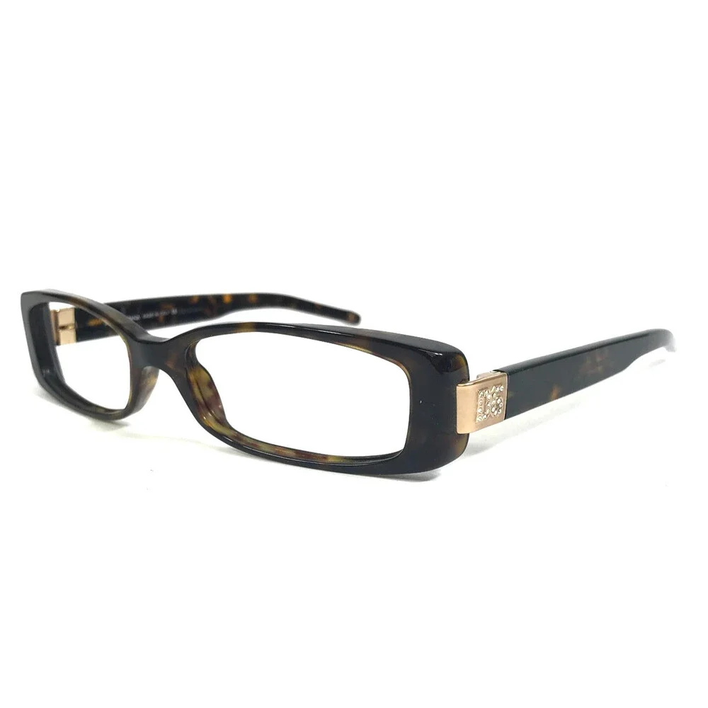 Dolce & Gabbana Eyeglasses Frames DG3006-B 502 Tortoise Crystals 52-16-130